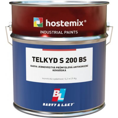 Barvy a laky Hostivař Kovářská barva TELKYD S200 BS 1,2 Kg 9914