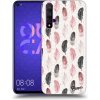 Pouzdro a kryt na mobilní telefon Huawei Picasee silikonový průhledný obal pro Huawei Nova 5T - Pírka 2