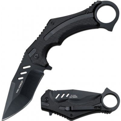 Tac Force Black Karambit Linerlock A/O