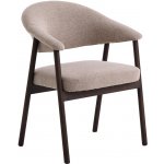 Unique Furniture Elk Pískově hnědá s tmavou dubovou podnoží – Sleviste.cz