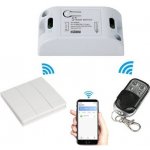 iQtech SmartLife reléový modul SB002, Wi-Fi, s ovladači iQTSB002 – Zboží Živě