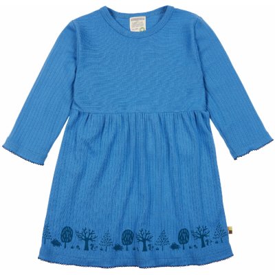 Dívčí šaty s dlouhým rukávem Modrá loud proud – Hledejceny.cz