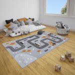 Hanse Home Adventures 104535 Grey/mustard – Zboží Mobilmania