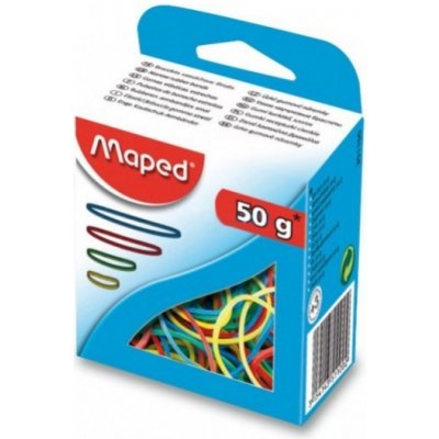 Barevné gumičky MAPED - 50 g - 9351100 – Zboží Mobilmania