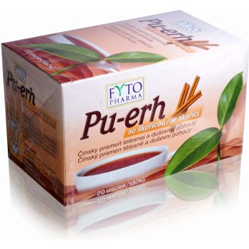 Fytopharma Pu erh se skořicí 20 x 1,5 g