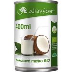 Zdravýden Bio Kokosové mléko 400 ml – Zboží Dáma