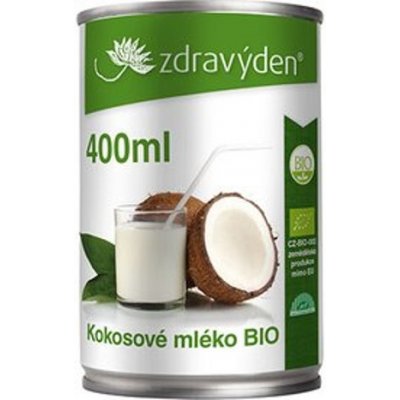 Zdravýden Bio Kokosové mléko 400 ml