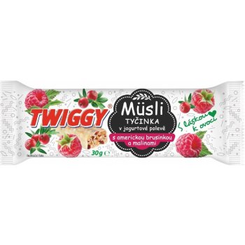 Twiggy Müsli ovocná 30 g od 9 Kč - Heureka.cz