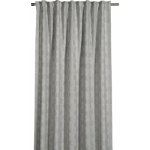 Závěs s řasící páskou Jacquard s motivem kruhů béžový 245 x 135 cm – Hledejceny.cz