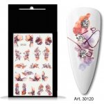 BIO nails vodolepka 30120 linky se stříbrným glitrem – Zboží Mobilmania