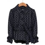 Abel & Lula dívčí vyšívaný kabát modrý – Sleviste.cz