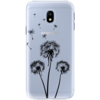 Pouzdro iSaprio - Three Dandelions Samsung Galaxy J3 2017 černé