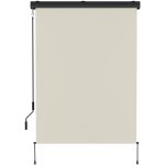 BestBerg Vertikální markýza BBSU-C140C 140 x 250 cm černá/krémová – Zboží Mobilmania