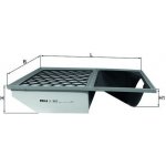 Vzduchový filtr KNECHT LX 3603 – Hledejceny.cz