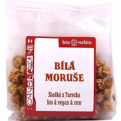 BioNebio Bio Raw Sušená moruše bílá 1 kg