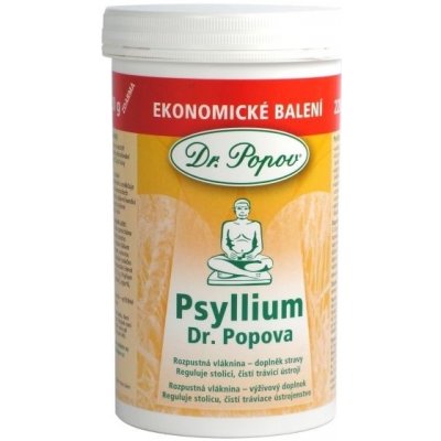 Dr. Popov Psyllium indická rozpustná vláknina 240 g – Zboží Mobilmania