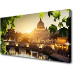 Obraz na plátně Most Město Architektura 100x50 cm – Sleviste.cz