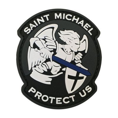 ARMED PATCHES PVC nášivka Saint Michael, Protect us – Zboží Dáma