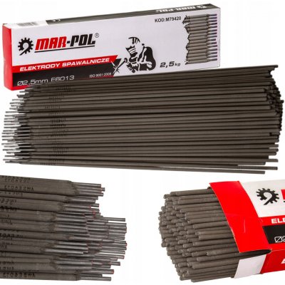Mar-Pol Rutilové 2,5 x 300 mm E6013 2,5 kg – Zboží Dáma