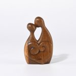 Eza Dřevěná soška milenců z ostrova Bali, 12 cm – Hledejceny.cz