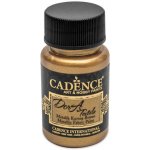 Metalická Cadence Barva na textil Dora Textile antická zlatá / 50 ml – Zbozi.Blesk.cz