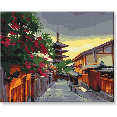 Malování podle čísel Večer v Kyotu – Zboží Dáma