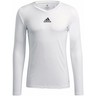 adidas TEAM BASE LONG SLEEVE TEE Bílá – Sleviste.cz