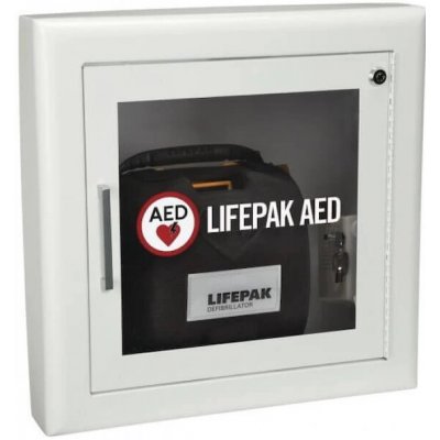 SUPRON 3 Skříňka na defibrilátor (AED), zelená s alarmem na klíč – Hledejceny.cz