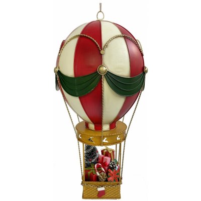 SHISHI Vánoční dekorace Horkovzdušný balón 50 cm – Hledejceny.cz