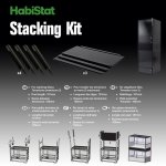 Habistat Stacking Kit pro skleněná terária 45x45 cm – Zboží Mobilmania