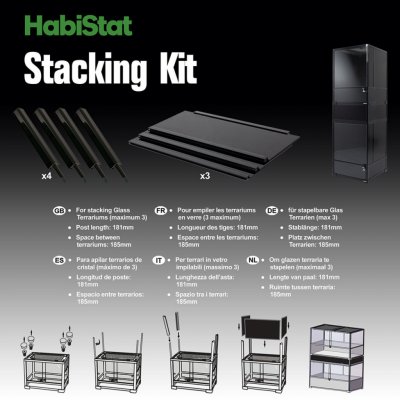 Habistat Stacking Kit pro skleněná terária 60x45 cm – Zboží Mobilmania