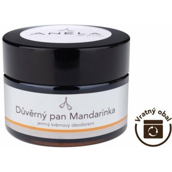 Anela Důvěrný pan Mandarinka jemný krémový deodorant 30 ml