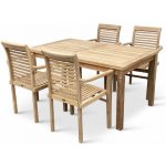 Nábytek Texim Garden III. teakový set 1+4 – Hledejceny.cz