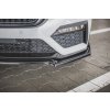 Nárazník Maxton Design spoiler pod přední nárazník s křidélky ver.2 pro Škoda Octavia RS Mk4, černý lesklý plast ABS