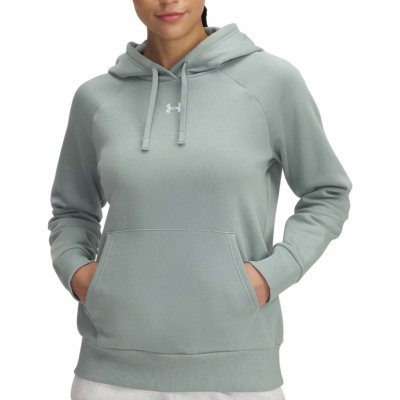 Under Armour UA Rival Fleece Hoodie 1379500-348 – Zboží Dáma