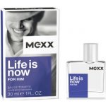 Mexx Life is Now toaletní voda pánská 50 ml tester – Zbozi.Blesk.cz