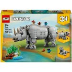 LEGO® CREATOR 31171 Divoká zvířata: Majestátní nosorožec s ptáčky – Hledejceny.cz