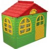 Hrací domeček Doloni zahradní domeček zeleno-červený malý