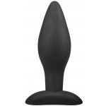 Easytoys Anal Collection Medium Black Silicone Buttplug – Zboží Dáma