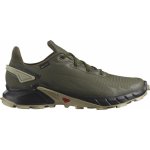 Salomon Alphacross 4 GTX M L47116900 olive night black moss gray – Zboží Mobilmania