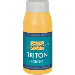 Akrylová barva TRITON SOLO GOYA 750 ml žlutá kukuřice