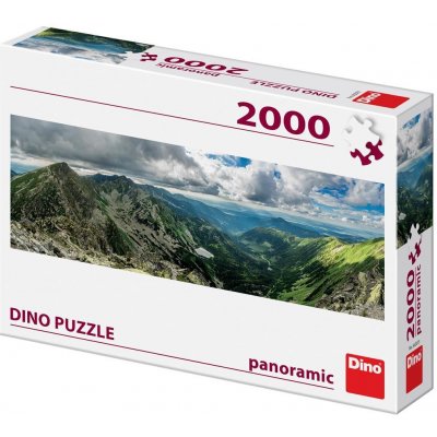 Dino ROHÁČE panoramic 2000 dílků – Zboží Mobilmania
