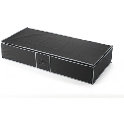 Compactor Textilní úložný box na oblečení pod postel 90 x 45 x 18 cm – černý – Zboží Mobilmania
