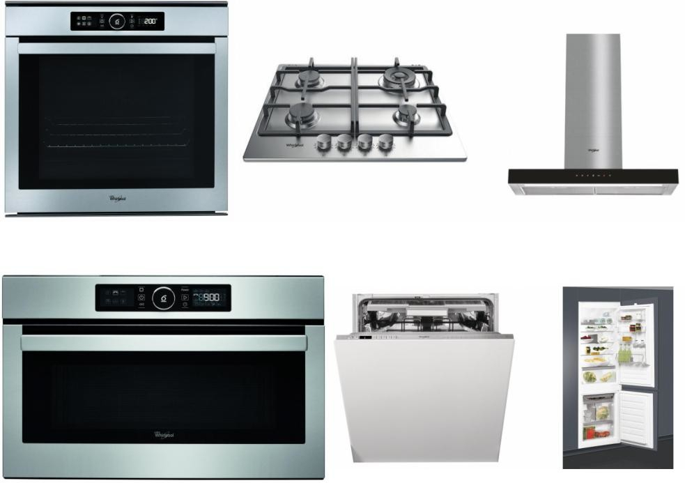 Set Whirlpool ABSOLUTE AKZM 8480 IX + TKRL 661 IX EU + WHBS 62F LT K + ABSOLUTE AMW 730 IX + WIO 3T133 PLE + ART 65031