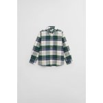 Gant Oxford Checked Shirt Forest Green – Zboží Dáma