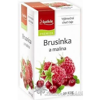 Apotheke Brusinka a malina čaj 20 x 2 g