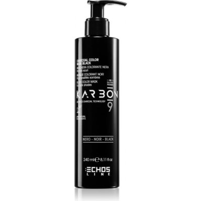 Echosline Karbon 9 Color Mask Black Černá barevná maska 240 ml