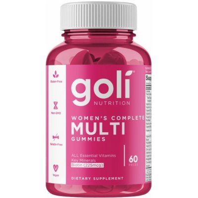 Goli Nutrition Women's Complete Multi 60 gummies – Hledejceny.cz