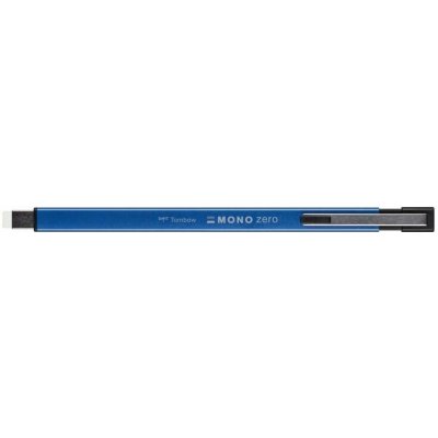 Tombow MONO Zero metal guma v tužce plochá 2,5x5 mm modrá – Zboží Dáma