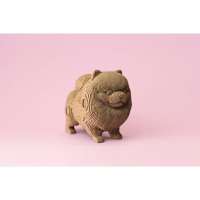 Cartonic 3D PUZZLE POMERANIAN SPITZ 72 ks – Zboží Mobilmania